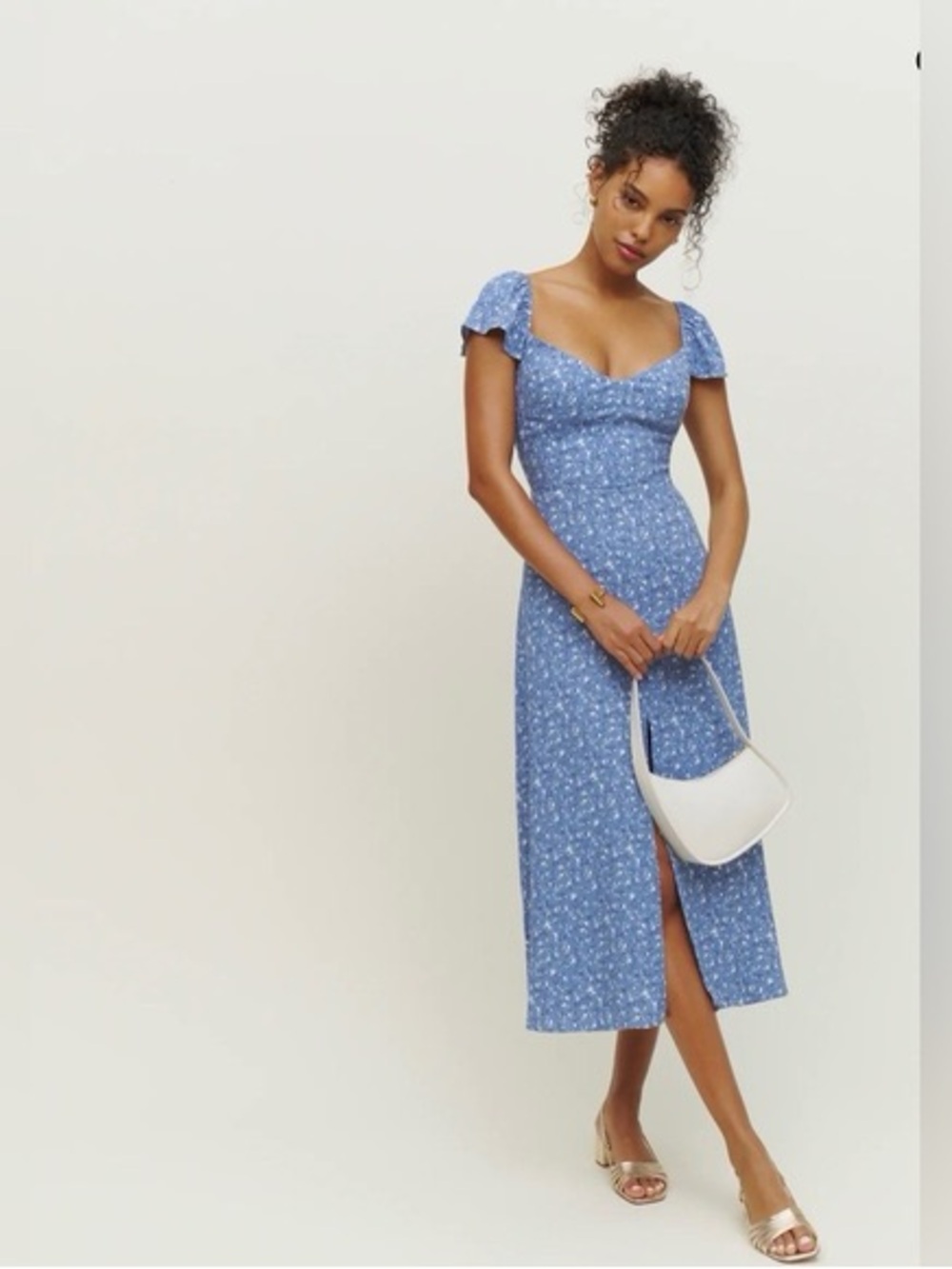 Reformation Baxley Dress in Eve